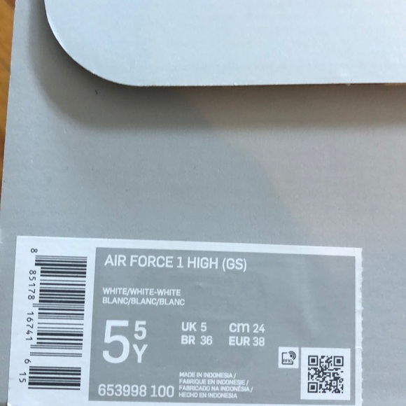 Nike Air Force 1 High (GS) - Picture 5 of 6